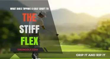 Mastering Your Swing: The Impact of Tipping a Golf Shaft to Stiff Flex