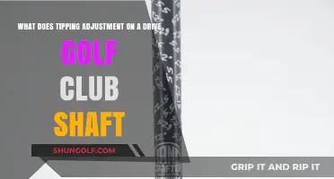 Understanding Tipping Adjustment on a Driver Golf Club Shaft