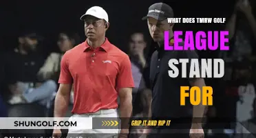 Unveiling the Meaning Behind TMRW Golf League: A Modern Golf Revolution