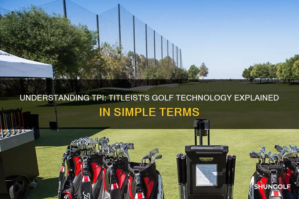 what does tpi stand for titleist golf