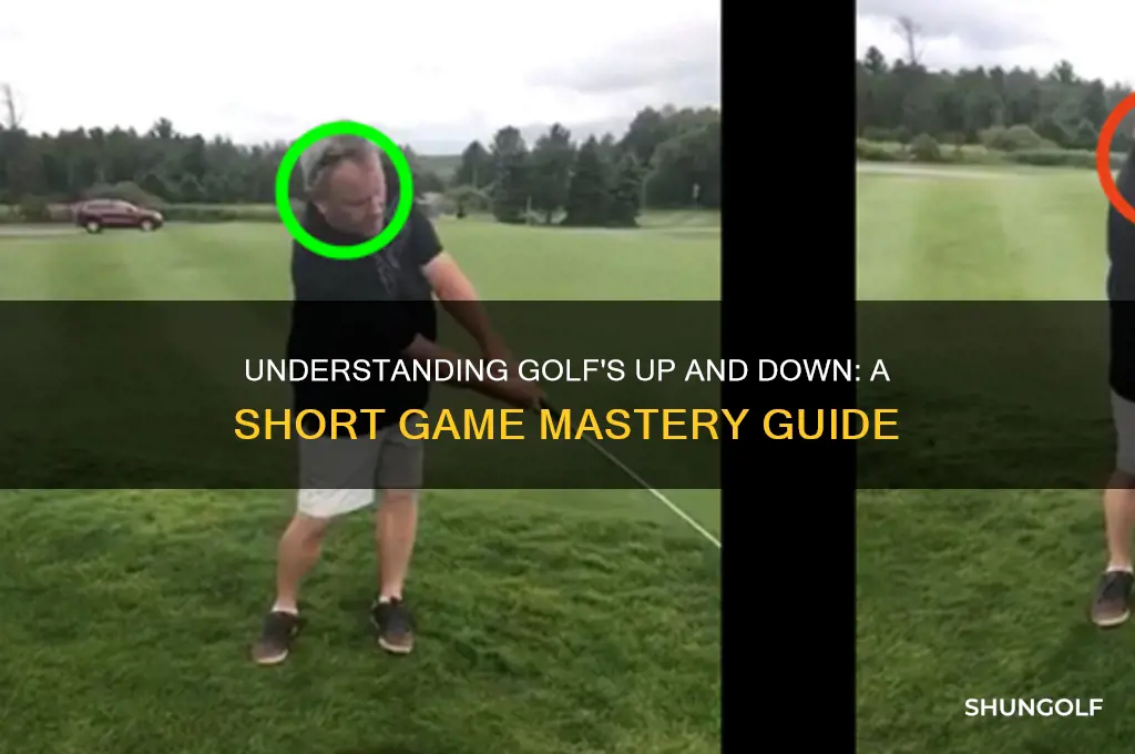 what does up and down in golf