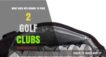 UPS Golf Club Packing Fees: Cost to Pack 2 Clubs