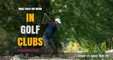 Understanding 'UW' in Golf Clubs: Unlocking Weight Distribution Secrets