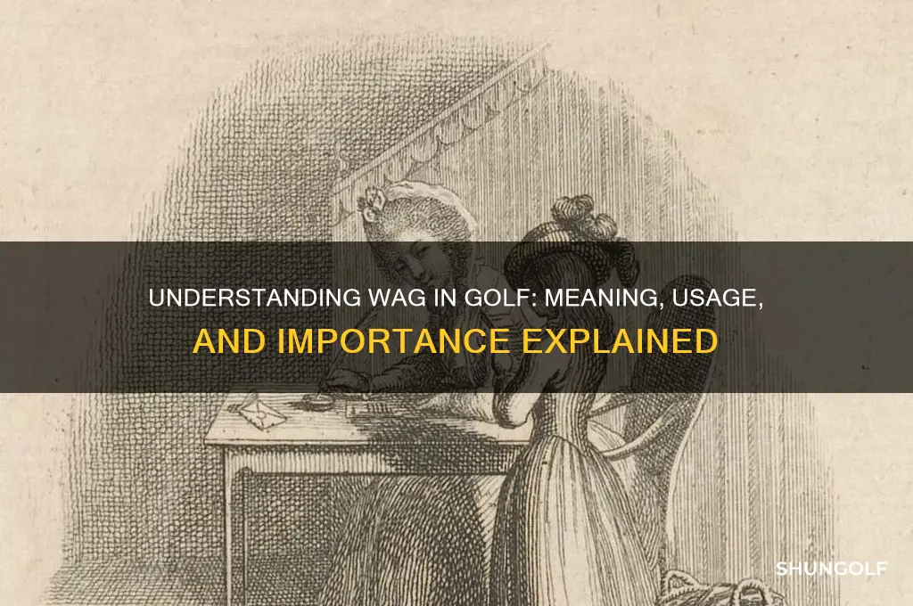 what does wag stand for in golf