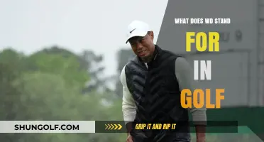 What Does WD Mean in Golf? Understanding Withdrawals and Their Impact