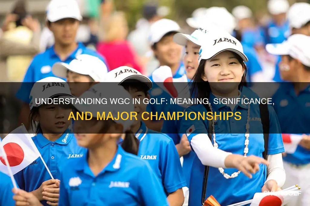 what does wgc stand for in golf