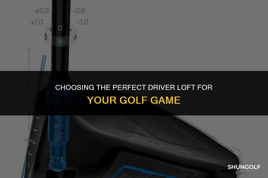 what driver loft should i use golf
