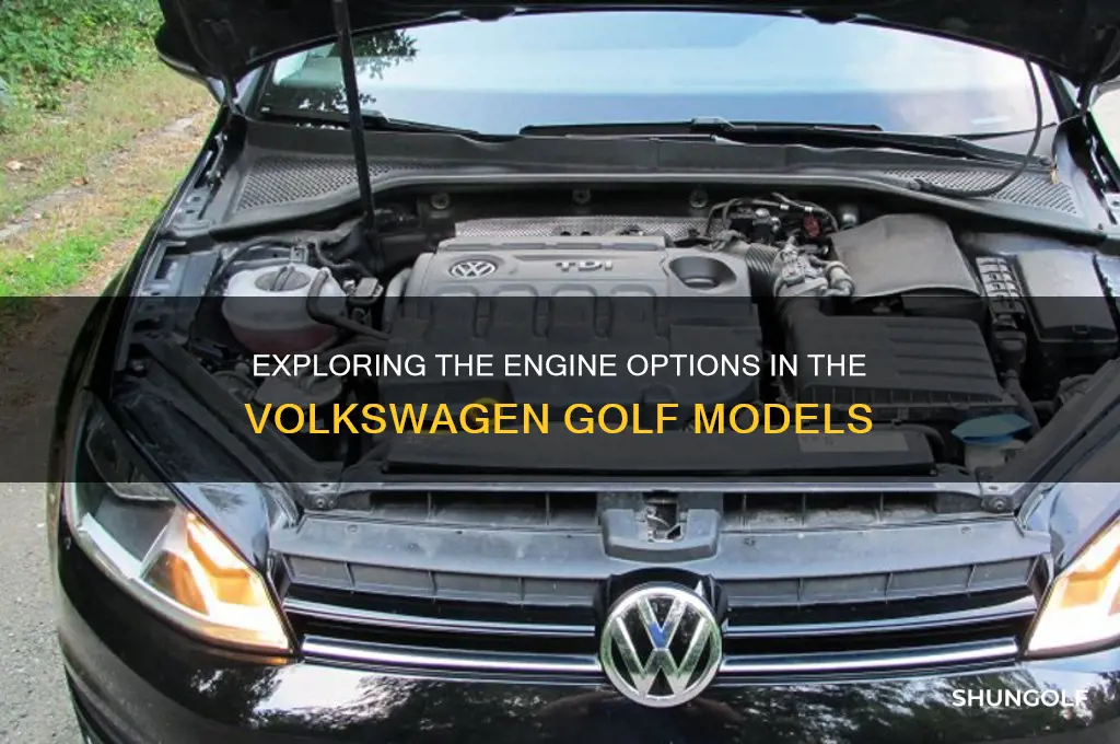 what engine does a volkswagen golf have