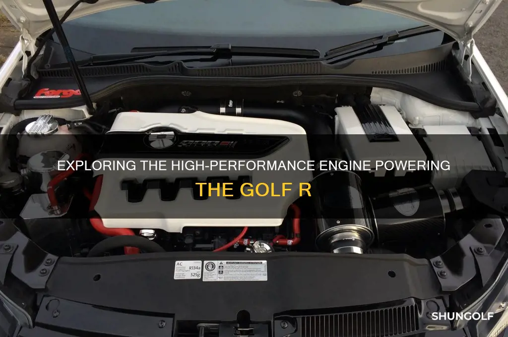 what engine does golf r have