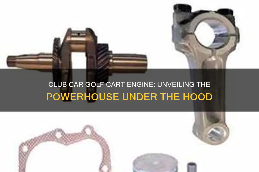 what engine is in a club car golf cart