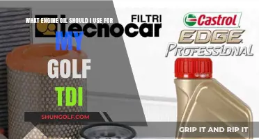 Choosing the Right Engine Oil for Your Golf TDI: A Comprehensive Guide