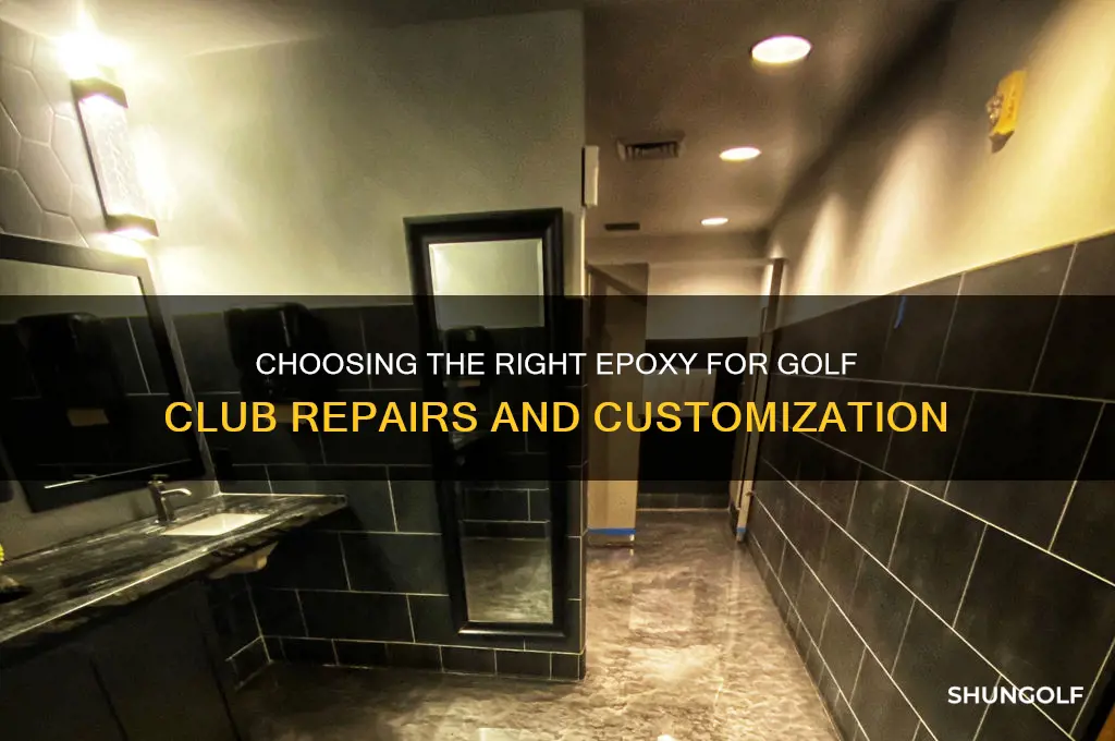 what epoxy for golf clubs