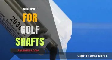 Choosing the Perfect Epoxy for Golf Shafts: A Comprehensive Guide