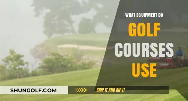 Essential Golf Course Equipment: Tools for Maintenance and Operation