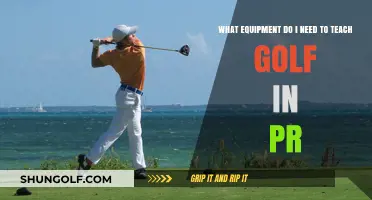 Essential Golf Teaching Equipment for Instructors in Puerto Rico