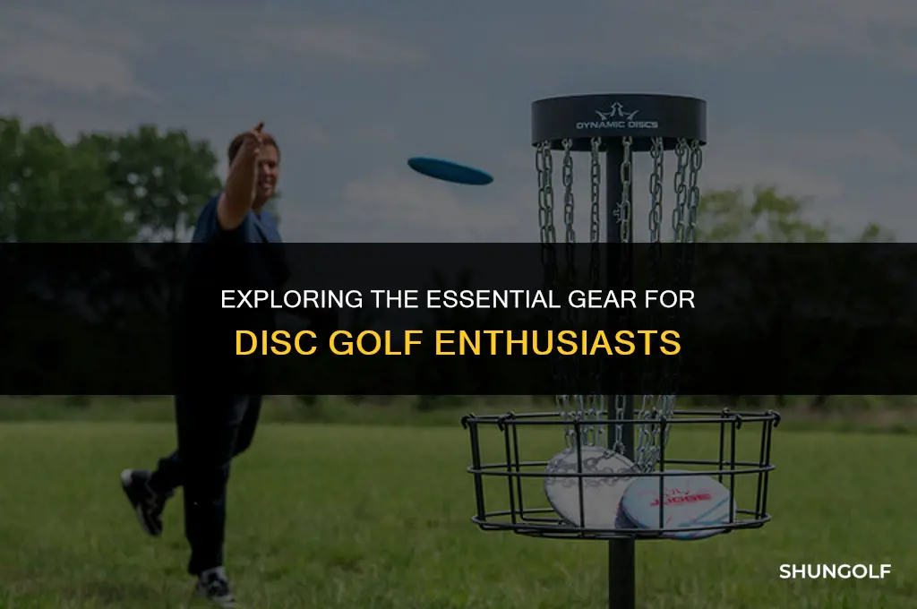 what equipment is used in disc golf