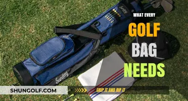 Essential Gear: What Every Golf Bag Needs for a Perfect Round