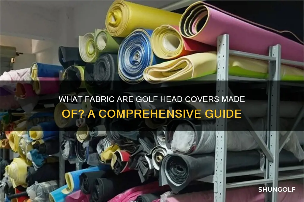 what fabric are golf head covers made