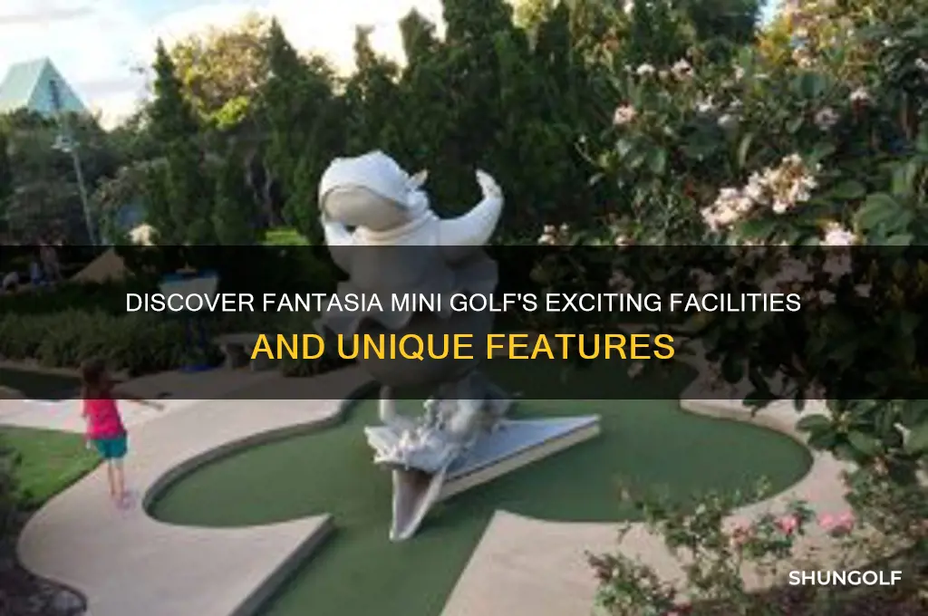 what facilities are there at fantasia mini golf