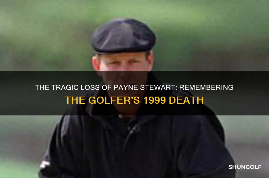 what famous golfer died in 1999
