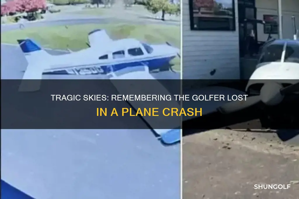 what famous golfer died in a plane crash
