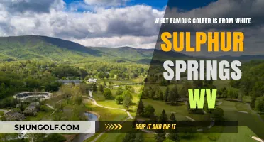 White Sulphur Springs' Golf Legend: Uncovering the Famous Golfer from WV