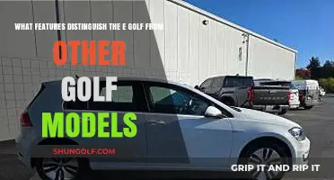 E-Golf vs. Traditional Golf Models: Key Features Compared