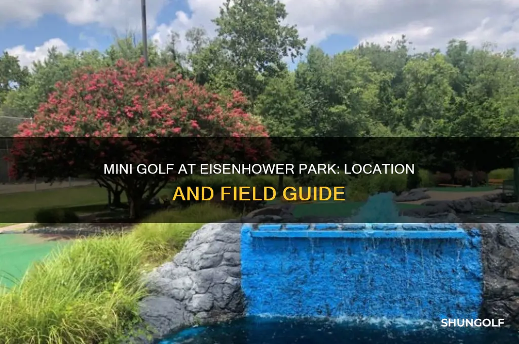 what field is mini golf at eisenhower park