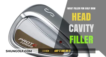 Best Filler Options for Golf Iron Head Cavity Customization