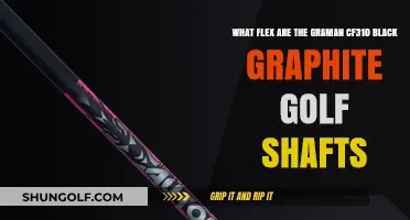 Unleashing Your Golf Potential: The Flex of Graman CF310 Black Graphite Shafts