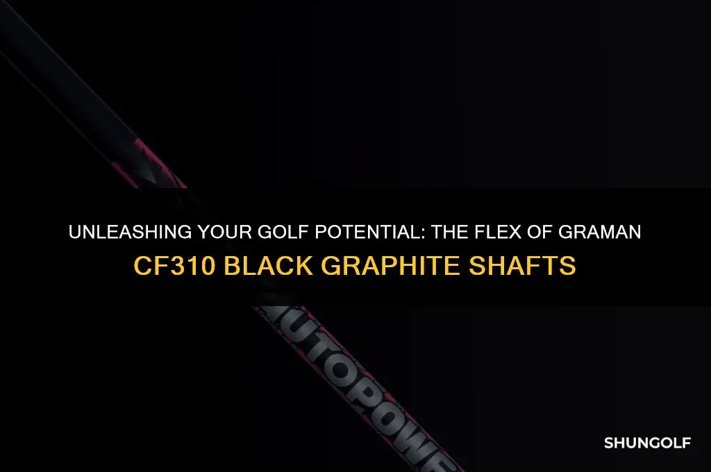 what flex are the graman cf310 black graphite golf shafts