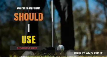 Choosing the Right Flex Golf Shaft: A Comprehensive Guide