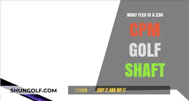 Unveiling the Flex: Understanding a 230 CPM Golf Shaft's Performance