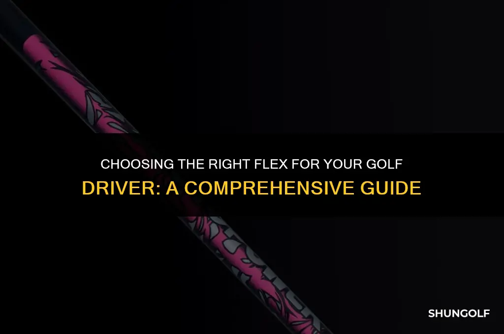 what flex should i use golf driver