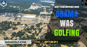 Obama's Golf Outing Coincides with Devastating 2016 Louisiana Floods