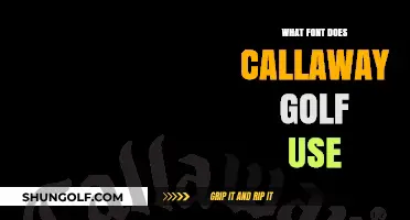 Unveiling the Signature Style: Callaway Golf's Iconic Font Choice