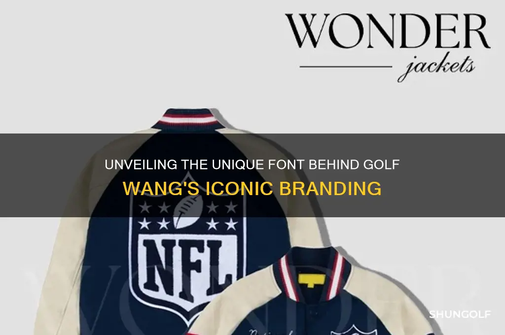 what font is golf wang