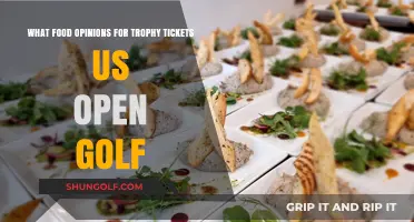 Top Food Picks for US Open Golf Trophy Ticket Holders