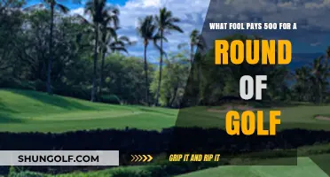 Is $500 for a Round of Golf Worth the Splurge?