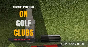 Best Foot Sprays for Golf Clubs: Enhance Grip and Performance