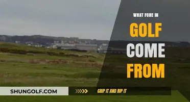Unveiling the Origins of Fore in Golf: A Historical Perspective