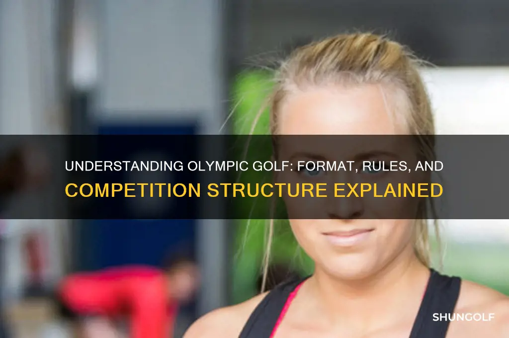 what format is olympic golf