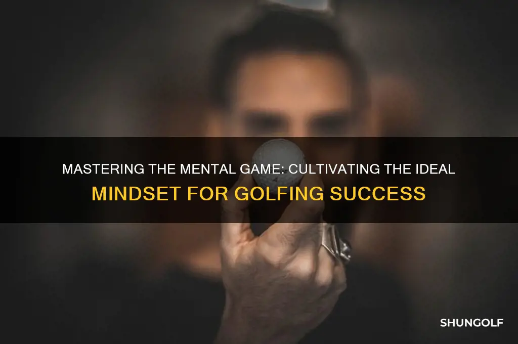 what frame of mind should be in golfing