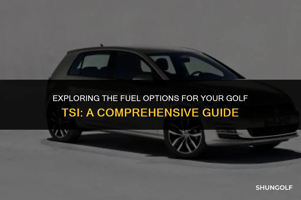 what fuel does a golf tsi use