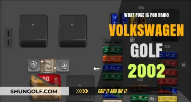 Volkswagen Golf 2002 Radio Fuse Guide: Finding the Right One