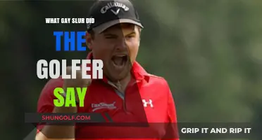 Golfer's Controversial Gay Slur Sparks Outrage and Backlash