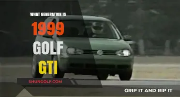 1999 Golf GTI: Unveiling Its Generation and Legacy