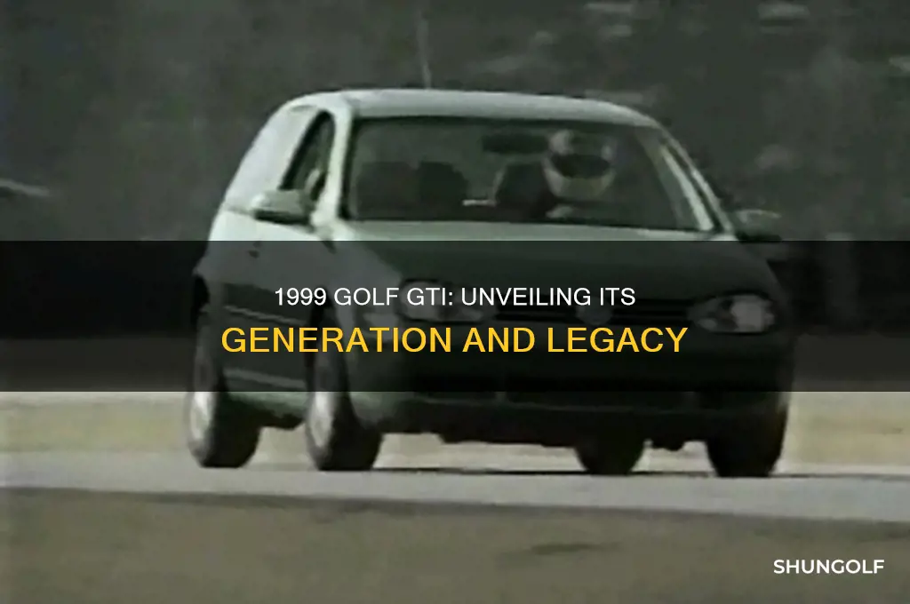 what generation is 1999 golf gti