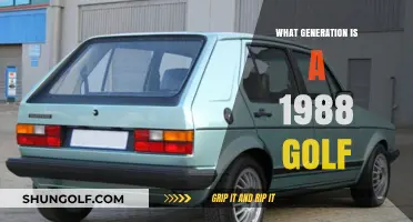 1988 Volkswagen Golf: Unveiling Its Generation and Legacy