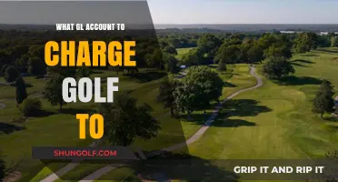 Golf Expenses: Which GL Account to Charge for Business or Personal Use?